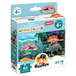 PUZZLE 60 PIÈCES DINOSAURES 4 CZU CZU 491309