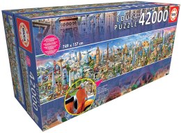 Puzzle 42000 pièces Autour du monde
