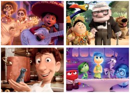 Puzzle 20 pièces + 40 pièces + 60 pièces + 80 pièces Héros des contes de fées (Disney/Pixar)
