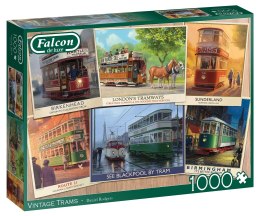 Puzzles de 1000 pièces Les tramways FALCON du passé