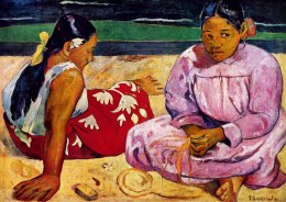 Puzzles de 1000 pièces Tahitiennes sur la plage de Paul Gauguin