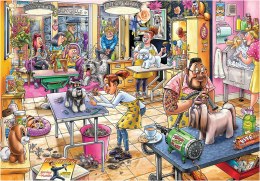 Puzzles de 1000 pièces Wasgij Mystery 23 - Salon pour chiens