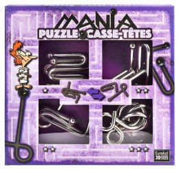 Puzzles en métal 4 pcs PUZZLE MANIA PURPLE SET