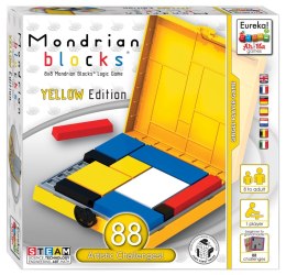 Ah!Ha - Mondrian Block (jaune) - jeu de réflexion