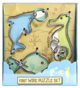 MES PREMIERS puzzles - 3 pcs BLEU SET