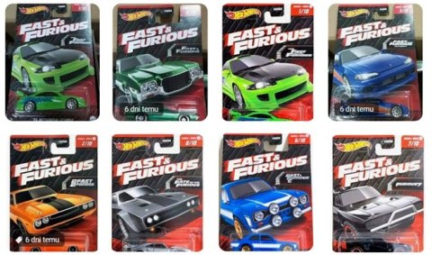 HW VOITURE 1PC FAST AND FURIOUS AST HNR88 24 MATTEL