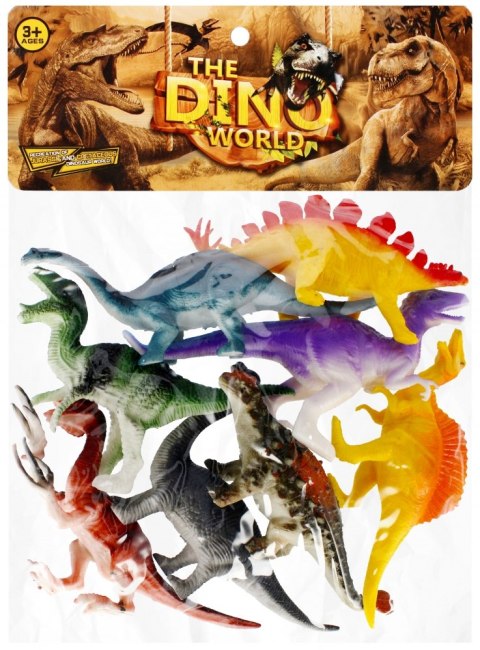 FIGURINES DE DINOSAURES 8 PCS MÉGA CRÉATIF 498702