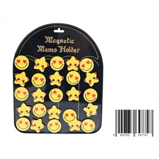 MAGNET SMILES CIRCLE/STAR METAL PLATEAU A 25 JOUETS KD1705 JOUETS