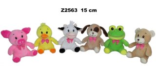 PELUCHE ANIMALE 14CM SA MIX Z2563 DIMANCHE