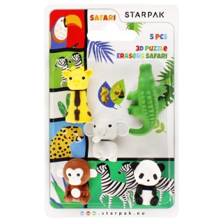 GUMKA DO MAZANIA SAFARI OP.5 SZT. STARPAK 505318 STARPAK