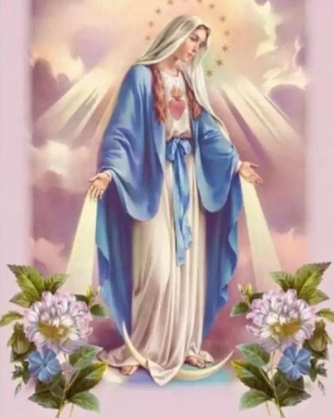Peinture par numéros Sainte Mère de Dieu Ascension