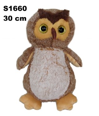 PELUCHE CHOUETTE 30CM SA DIMANCHE