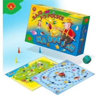 JEU RALLYE AUTOUR DE LA POLOGNE, PÊCHE ALEXANDER 0239