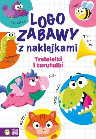 KSIAZECZKA EDUK A4 LOGOZABAWY TRELELELKI NAKL ZS WYDAWNICTWO ZIELONA SOWA