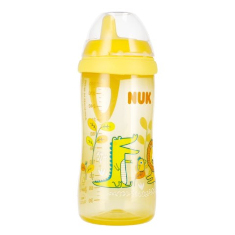 NUK MP KUBEK NIEKAPEK 300 ML 12M KIDDY CUP ŻÓŁTY 10255411 NUK