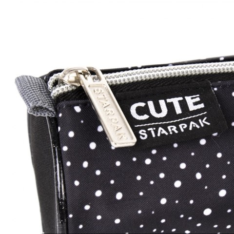 PENCASE TUBE 1 ZIPPER DOGGY B&W STARPAK 469368