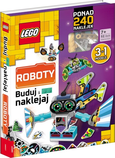 LEGO MASTER BRAND. BUDUJ I NAKLEJAJ. ROBOTY AMEET