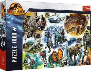 1000 EL PUZZLE SUR LA PISTE DES DINOSAURES PUD TREFL 10727 TR