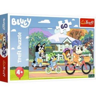 PUZZLE 60EL WESOŁY BLUEY PUD TREFL 17384 TR TREFL