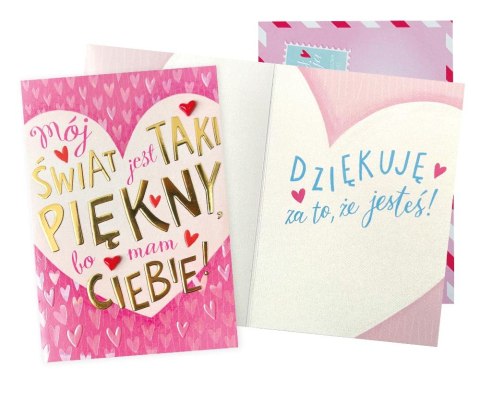 KARNET DK-1109 WALENTYNKI PASSION CARDS - KARTKI