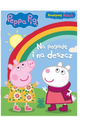 KSIĄŻECZKA EDUKACYJNA 17X24 CM PEPPA NA POGODĘ I DESZCZ MSZ 820577 MSZ MSZ