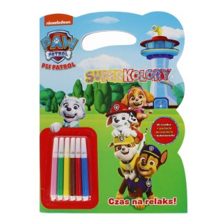 MALOWANKA A4 PAW PATROL SUPERKOLORY PISAKI 824537 BEM ZAWADA