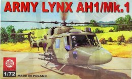 HELIKOPTER DO SKLEJANIA 1 72 ARMY LYNX AH1/MK PLASTYK ZTS S-020 PLASTYK ZTS