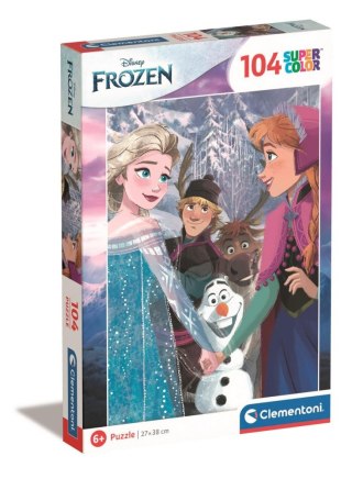 PUZZLE 104 ELEMENTY FROZEN CLEMENTONI 25742 CLEMENTONI