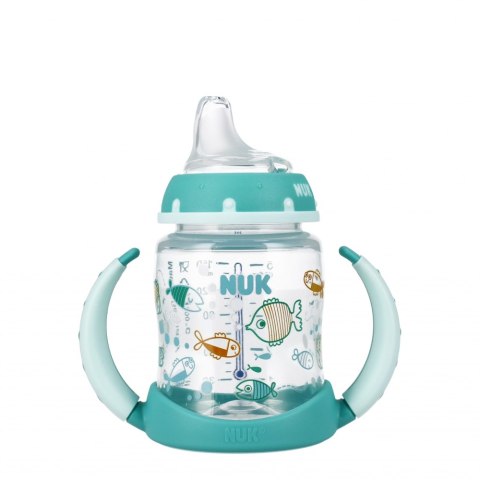 NUK BUTELKA 150 ML 6M Z UCHWYTEM FIRST TURKUS 10215335 NUK