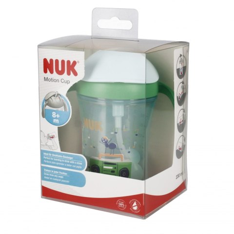 NUK KUBEK 230 ML 8M MOTION CUP ZIELONY 10255639 NUK