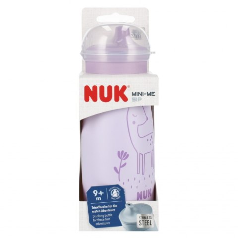 NUK KUBEK 300 ML 9M MINI-ME STAL SIP FIOLET 10255689 NUK