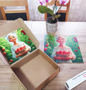 Puzzle en bois personnalisé « Souvenir pour maman » – le cadeau parfait pour les occasions spéciales