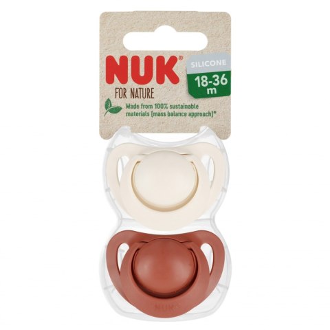 NUK SMOCZEK USPOKAJAJĄCY SILIKONOWY 18-36M FOR NATURE MIX 10739859 NUK