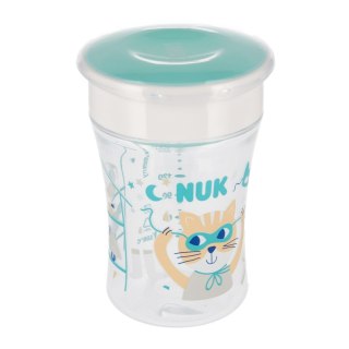 NUK KUBEK 230 ML 8M MAGIC CUP TURKUSOWYM 10751138 NUK