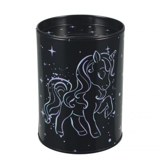 SKARBONKA METALOWA OKRĄGŁA UNICORN HOLOGRAF STARPAK 536635 STARPAK