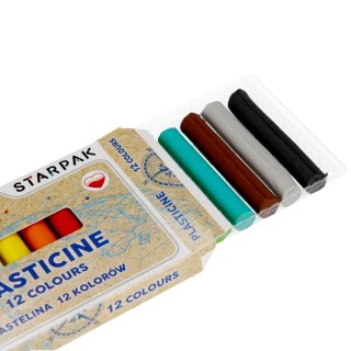 PLASTICINE 12 COULEURS TRIP STARPAK 492059