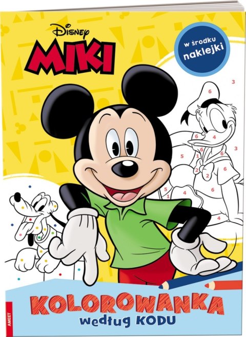 LIVRE DE COLORIAGE MIKI PAR AMEET CODE AUTOCOLLANT DETTE