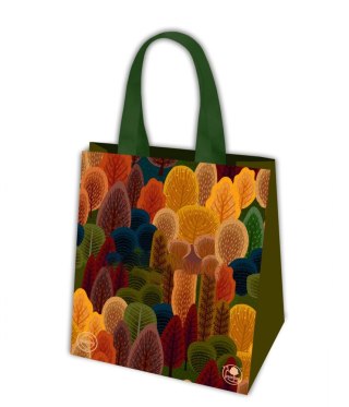 SAC TISSÉ EN PP AVEC OREILLES 370X390X220 FORÊT D'AUTOMNE 0306 GAM