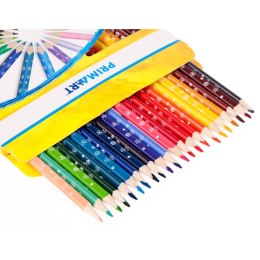 CRAYONS 24 COULEURS TRIANGULAIRES PRIMA ART 359813