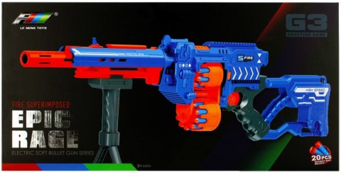 PISTOLET AVEC DROTS ALIMENTÉ PAR BATTERIE MEGA CREATICE 482850