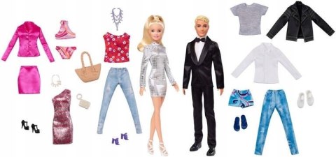 BRB ENSEMBLE DE VÊTEMENTS BARBIE ET KEN GHT40 WB4