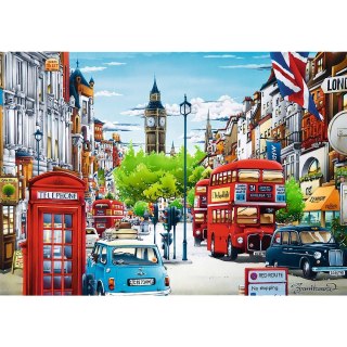 PUZZLE 1000 PIÈCES LONDON STREET TREFL 10557 TR