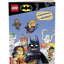 LEGO DC COMICS. LIVRE DE COLORIAGE AVEC AUTOCOLLANTS MEET NA-6451