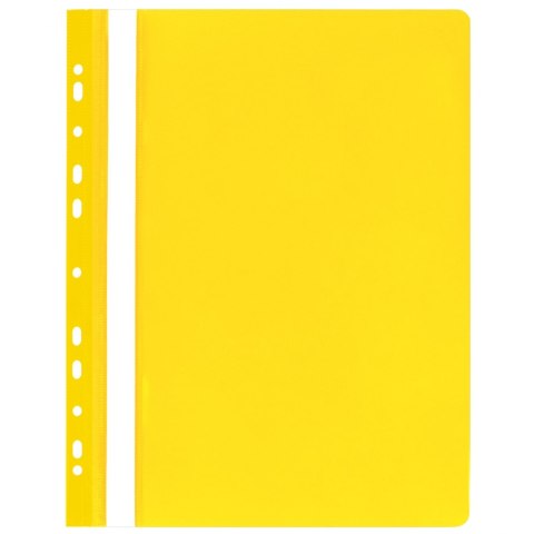 CLASSEUR PVC RIGIDE POUR DOCUMENTS A4 JAUNE STARPAK 109214