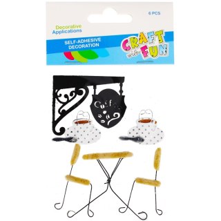 DESIGN DÉCORATIF AUTOCOLLANT CAFÉ CRAFT WITH FUN 480878