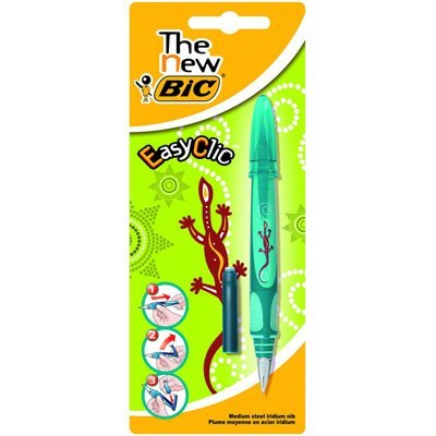 STYLO PLUME BIC EASY CLIC STANDARD BLISTER 1 PCS.