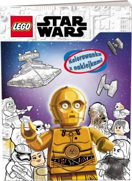LIVRE DE PEINTURE A4 AUTOCOLLANTS LEGO STAR WARS AM
