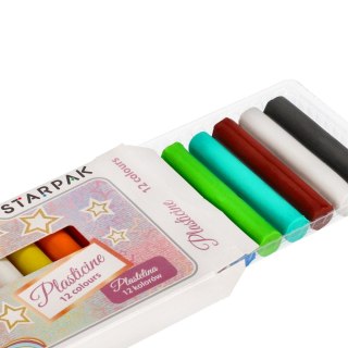 PLASTICINE 12 COULEURS UNIKORN STARPAK 472912