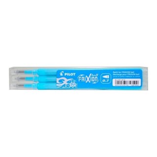 Recharge stylo effaçable FRIXION AZURE 3PCS TÉLÉCOMMANDE BLS-FR7-LB