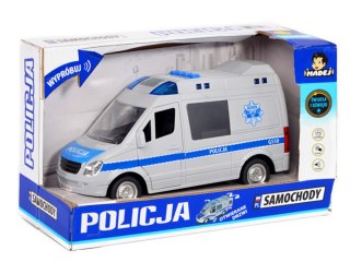 AUTO POLICE ROUND/WORLD P/B 27X16X12 PLX WB